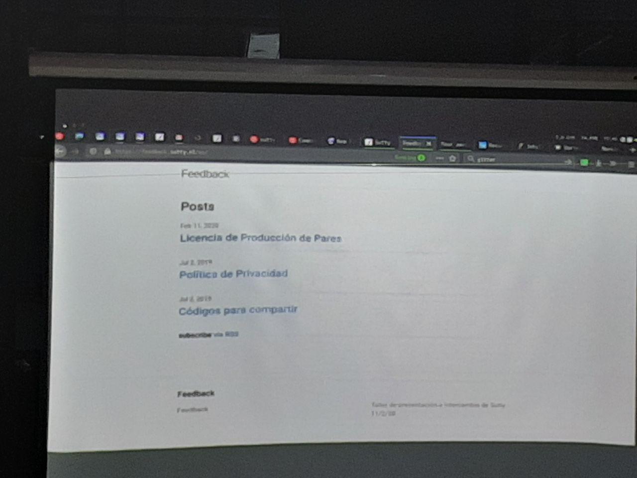 Vimos cómo crear un sitio con Sutty